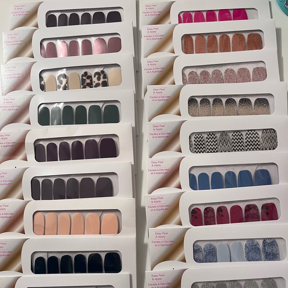 Color Street nail polish strips (27 sets)
